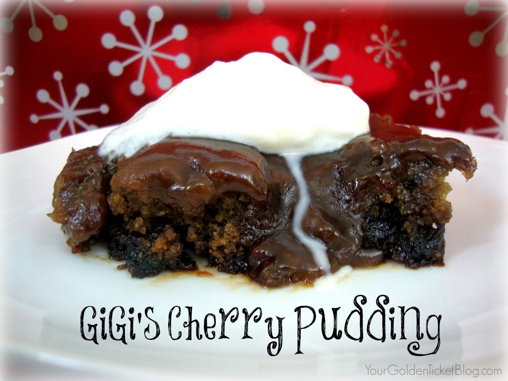 old fashion cherry pudding