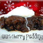 old fashion cherry pudding