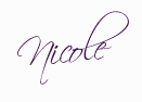 nicole signature